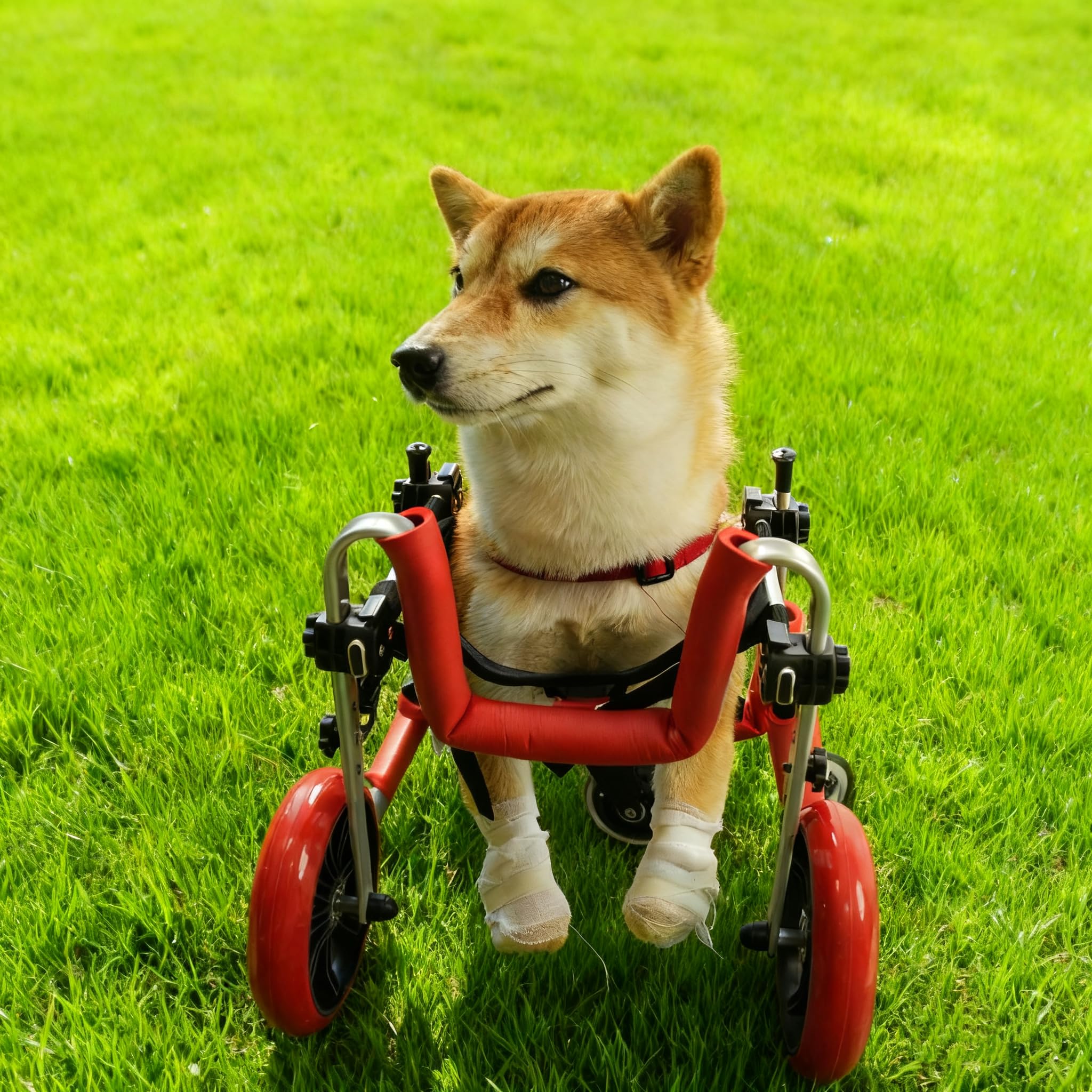 Amazon | 九万里の云前肢麻痺犬用車椅子ペットの前脚障害猫と犬の補助