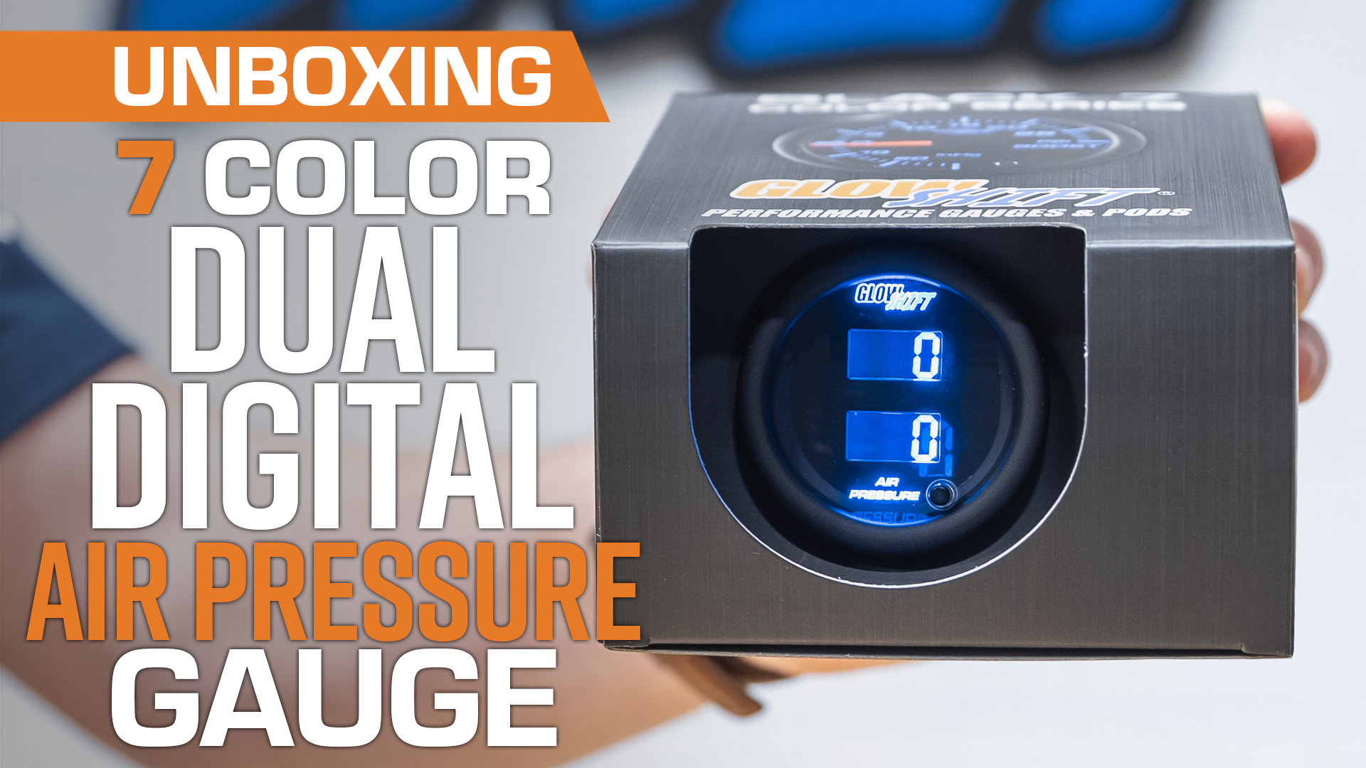 Amazon.com: GlowShift Tinted 7 Color Dual Digital 220 PSI