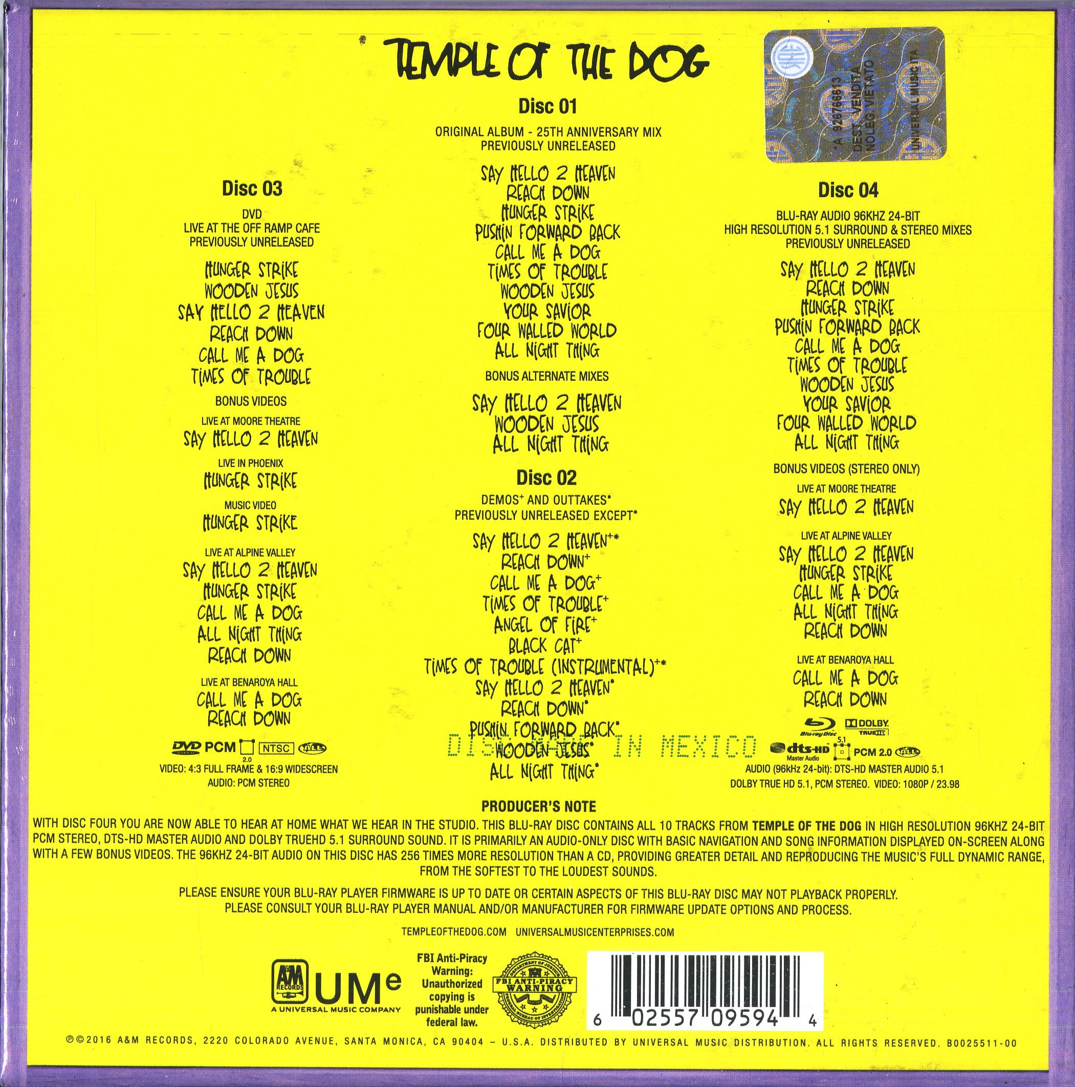 Temple Of The Dog