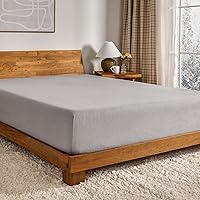 Vista 11 de Bare Home Sábana bajera ajustable de franela 100% algodón, aterciopelada suave y pesada, franela de doble cepillado, bolsillo profundo