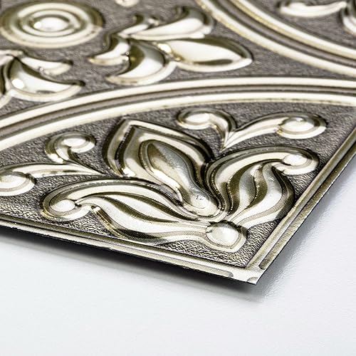 Miniatura 8 de RoomMates StickTiles - Lata dorada  Pelar y pegar  Paquete de 2