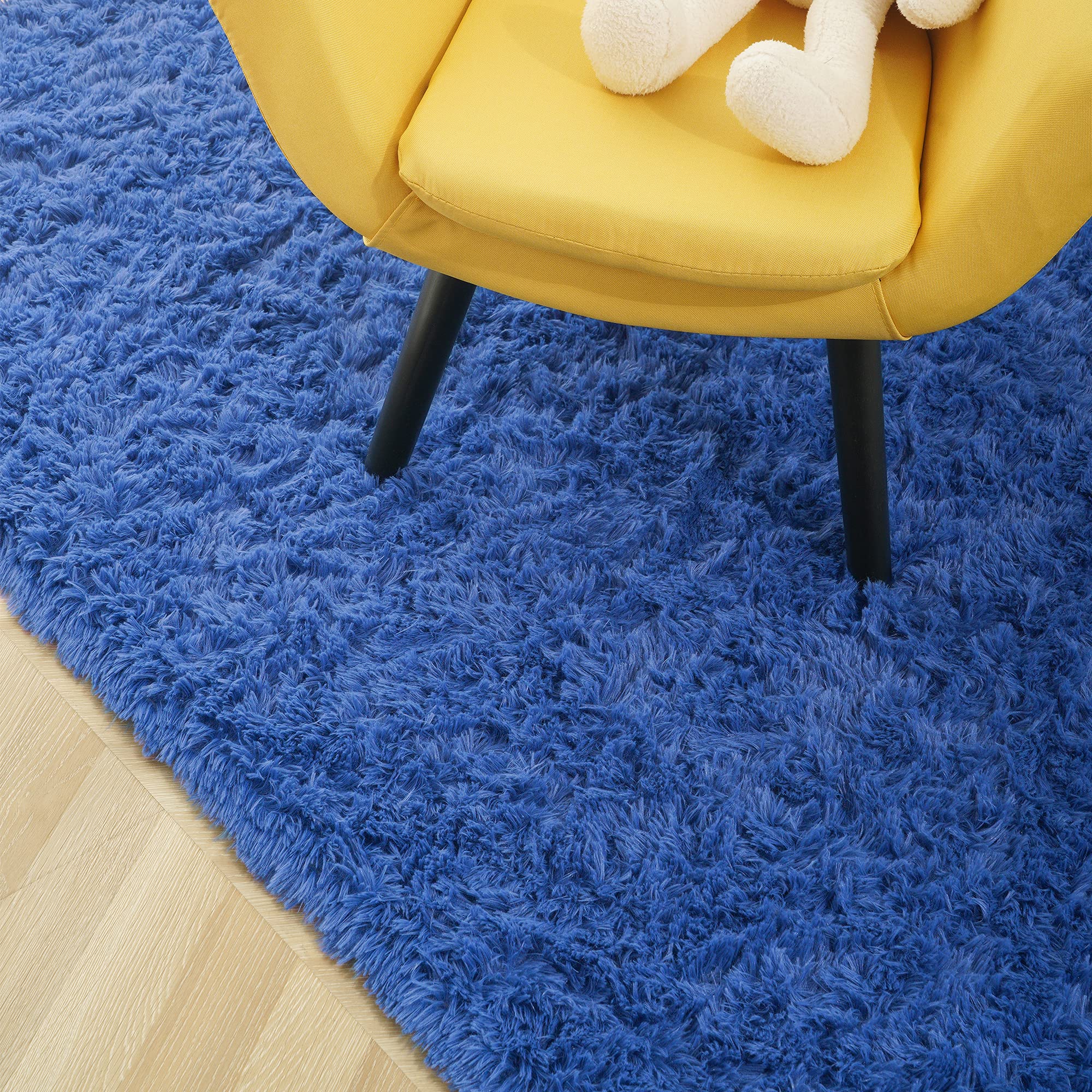 Snapklik.com : Foxmas Soft Fluffy Area Rugs For Bedroom Kids Room Plush ...