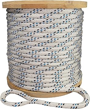 Amazon.com: Premium Polyester Double Braid Cable Pulling Rope | Made in ...