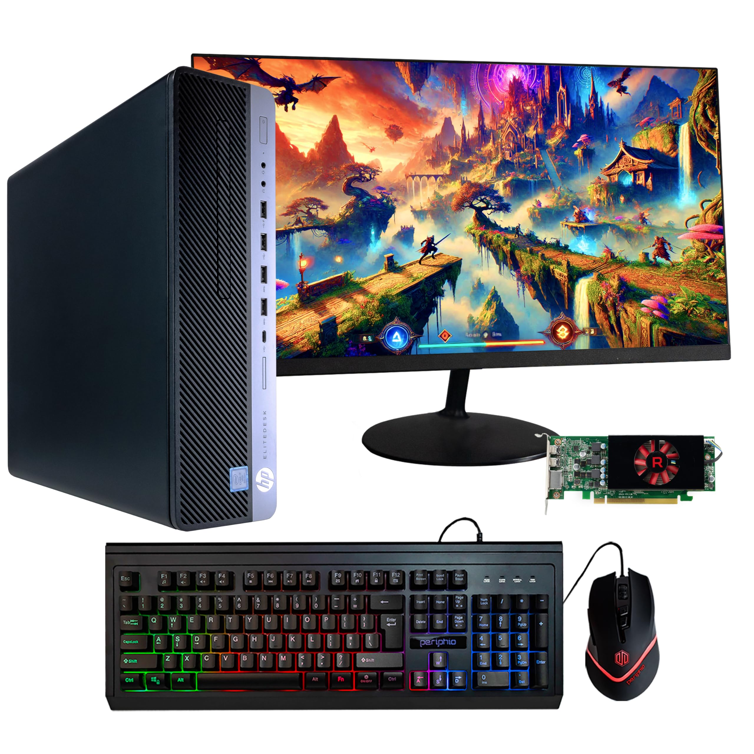 自作PC　i5 8500・8GB・SSD128GB・RX550・Win11 自作PC i5 8500・8GB・SSD128GB・RX550・Win11 自作PC i5 8500