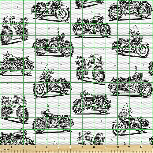 Miniatura 2 de Ambesonne - Tela multicolor impresa digital por The Yard.