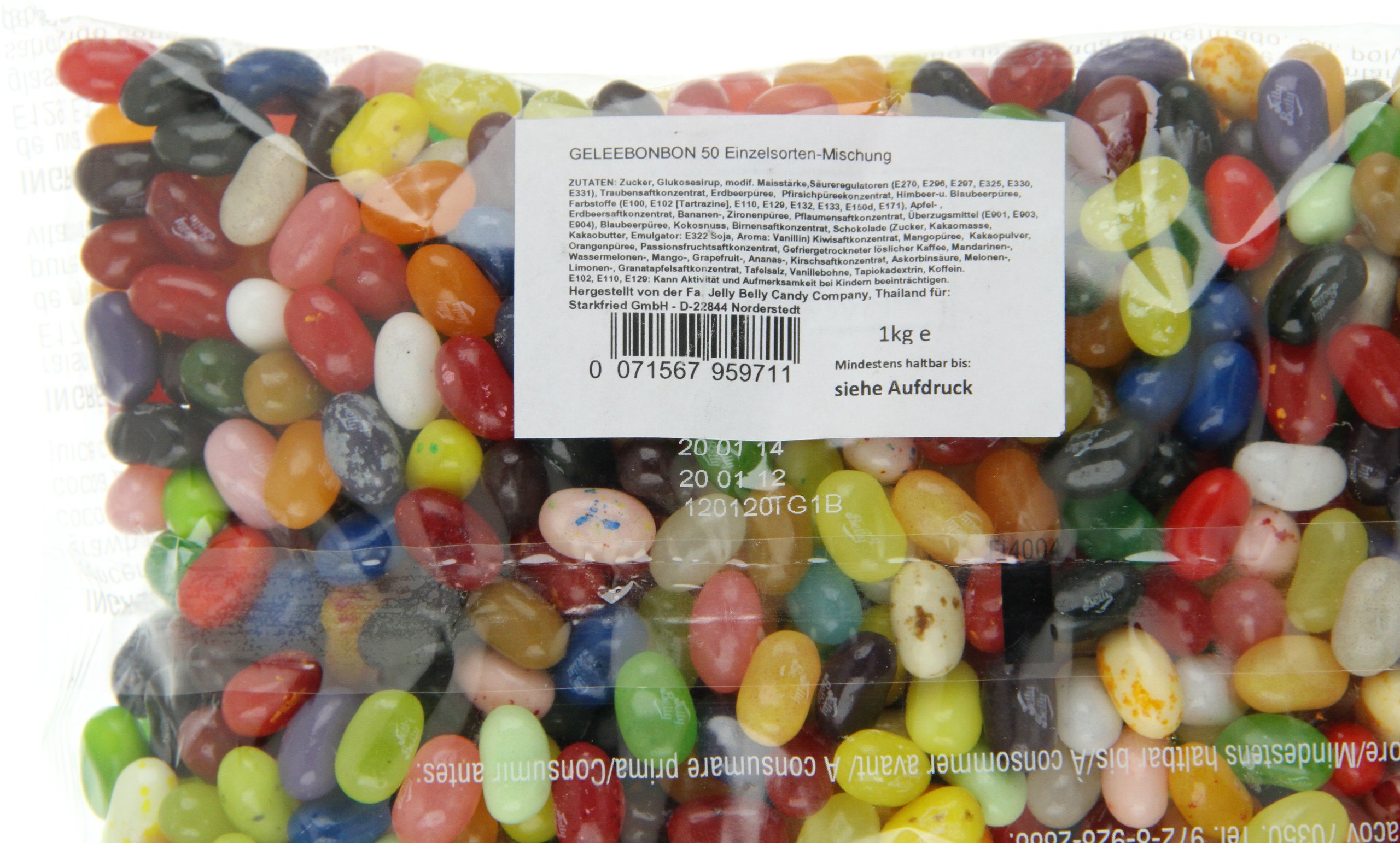 Buy Jelly Belly Jelly Beans Gluten Free Sweets, Dairy and Fat Free Assorted Jelly Beans, 1Kg