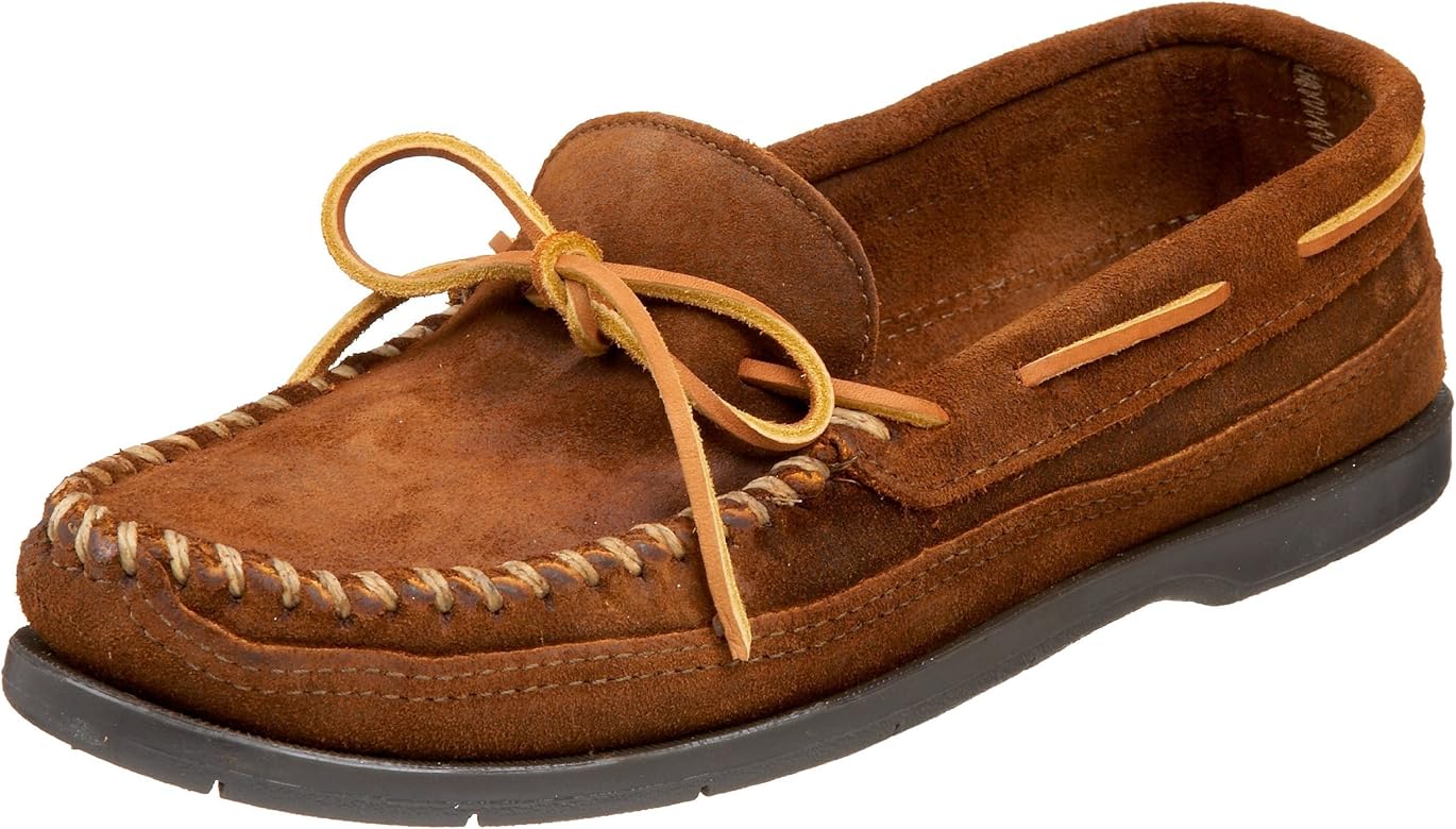 Minnetonka Men's Double Bottom Hardsole : Minnetonka: Amazon.ca: Clothing, Shoes & Accessories