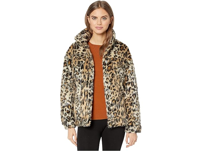 leopard trucker jacket