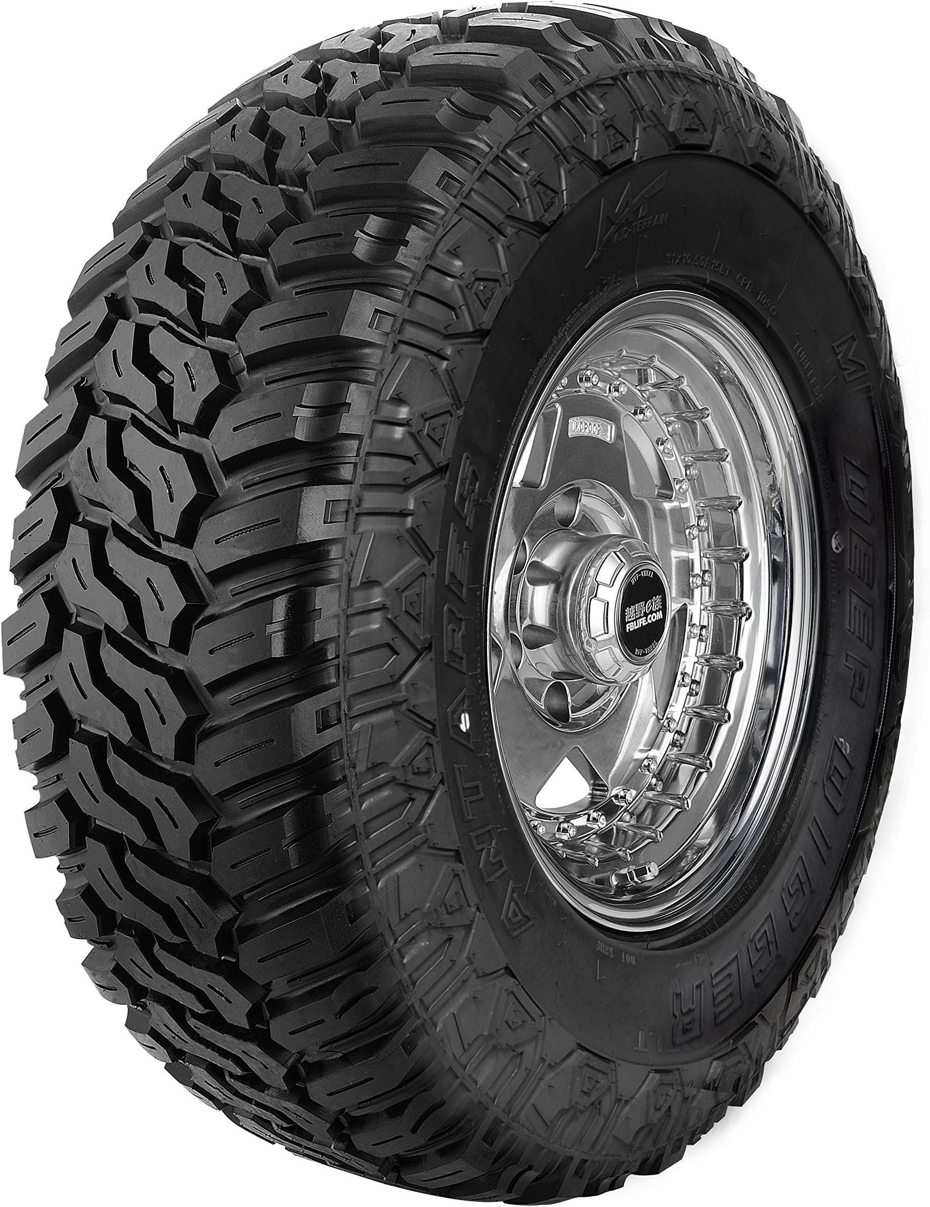 Antares DEEP DIGGER Mud-Terrain Radial Tire - LT265/70R17 121/1180