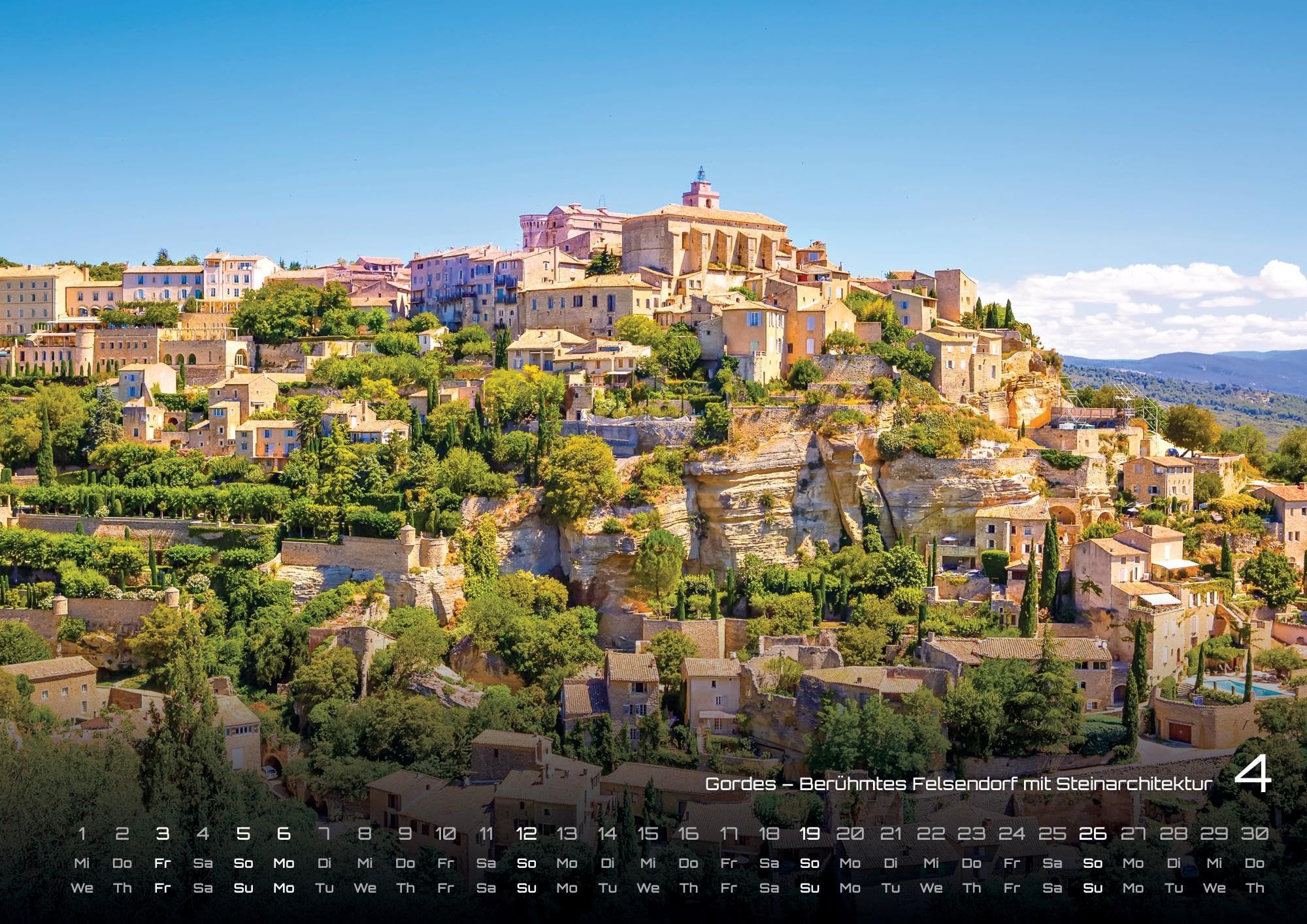 Provence - ein besonderes Stück Frankreich - 2026 - Kalender DIN A2: Der Wandkalender mit den schönsten Motiven aus dem Südosten Frankreichs für das ... extragroßen Format DIN A2 (ca. 60 x 42 cm)!