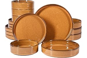 Oprah's Favorite - Santorini Mist Terracotta Dinnerware (Cool Plates)