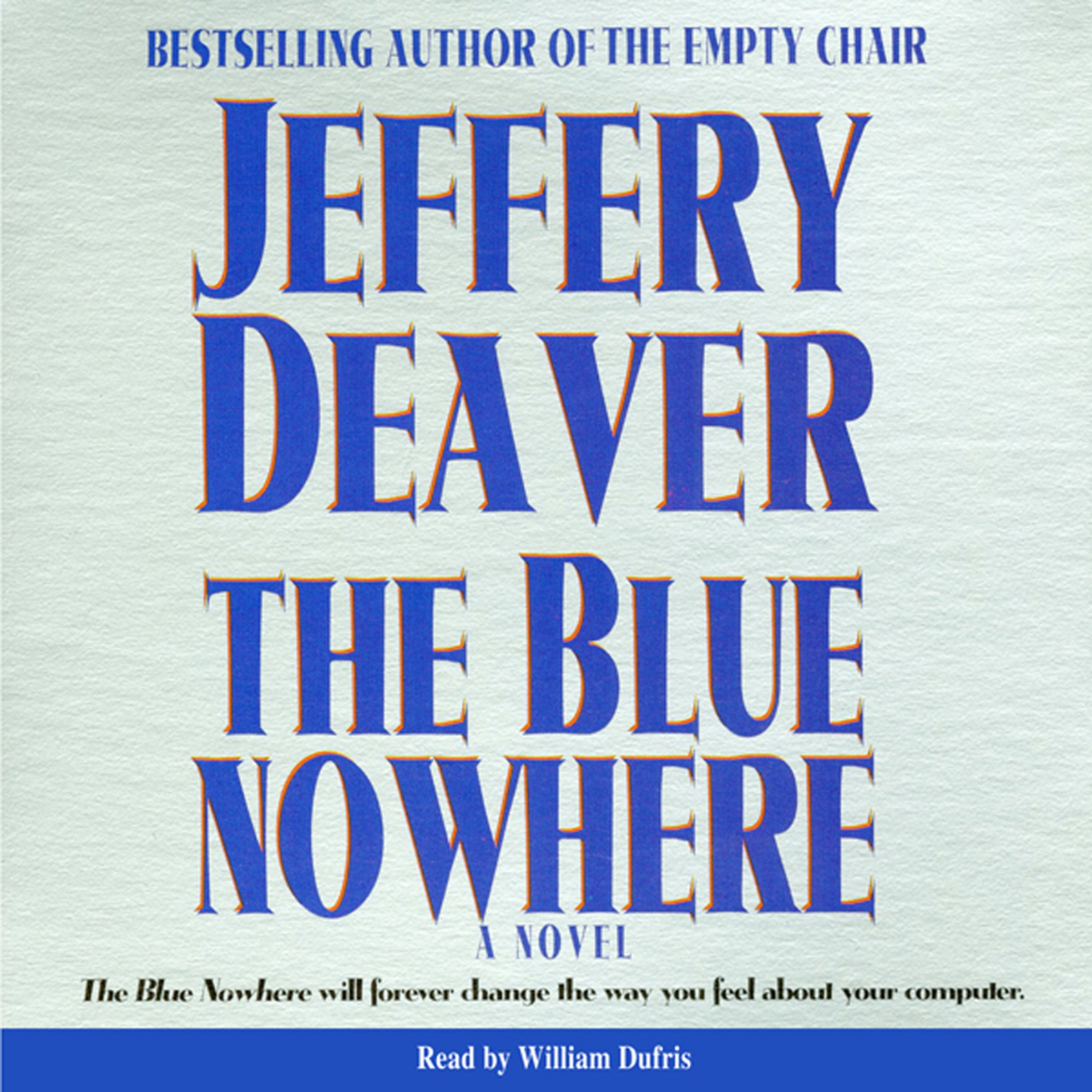 Cover art for Blue Nowhere
