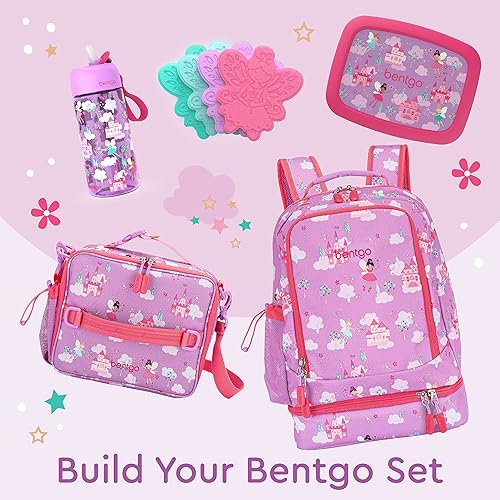 Miniatura 75 de Bentgo Kids Prints - Mochila 2 en 1 y lonchera aislada, Dino Fossils, Niños