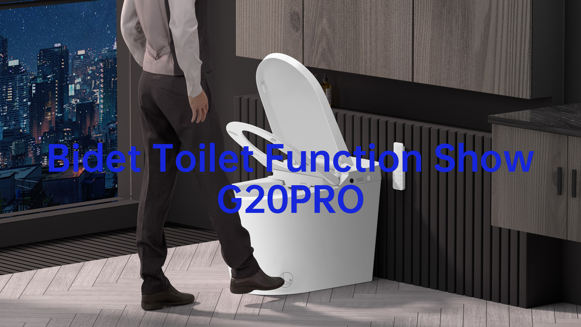 EPLO Sart Bidet Toilet With Auto Open Close,1000 Gra AP Flush Score - View #3