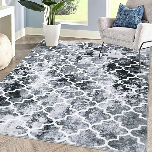 Vista 33 de Zacoo Runner Rug 2x6 Moroccan Throw Rugs with Rubber Backing Washable Rugs Non Slip Carpet Kitchen Rugs Bohemian Rug Soft Rug No Shedding Floor Mats