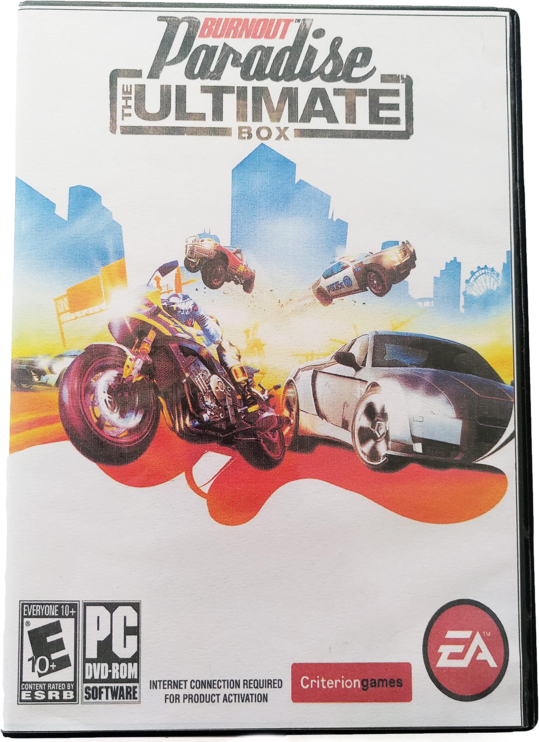 Burnout-Paradise Pc Game DVD For Windows