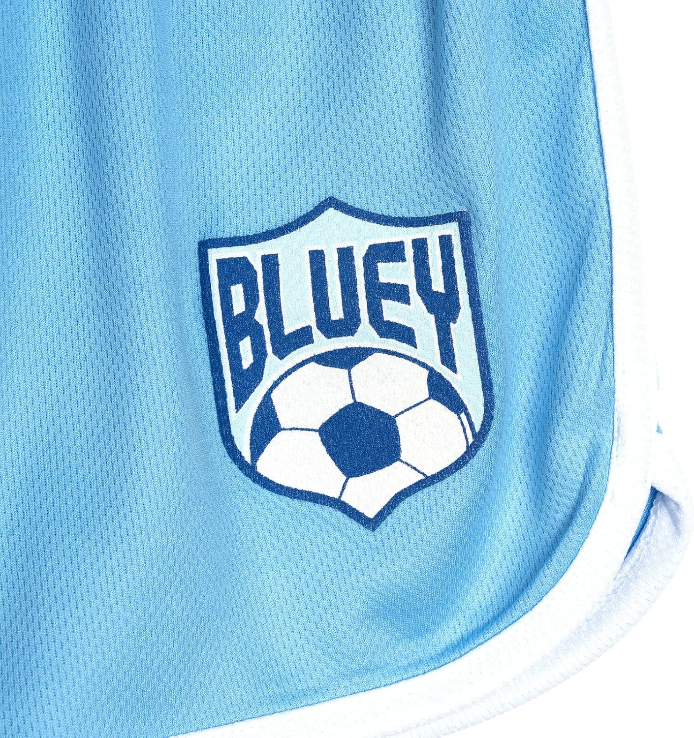 Bluey Girls Athletic Soccer T-Shirt & Shorts Set Toddler to Big Kid Sizes (2T - 10-12)
