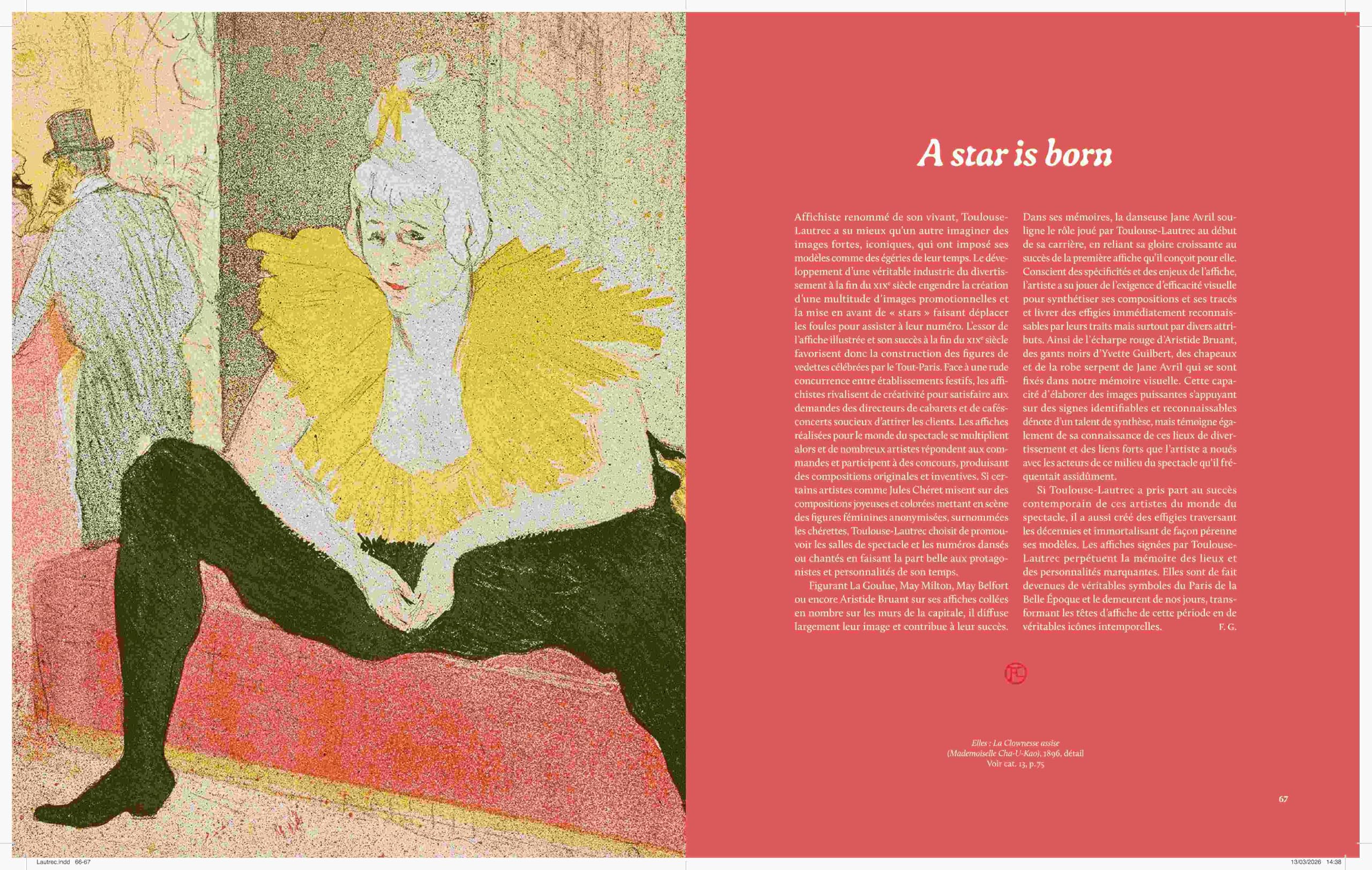 Toulouse-Lautrec (catalogue officiel d'exposition)