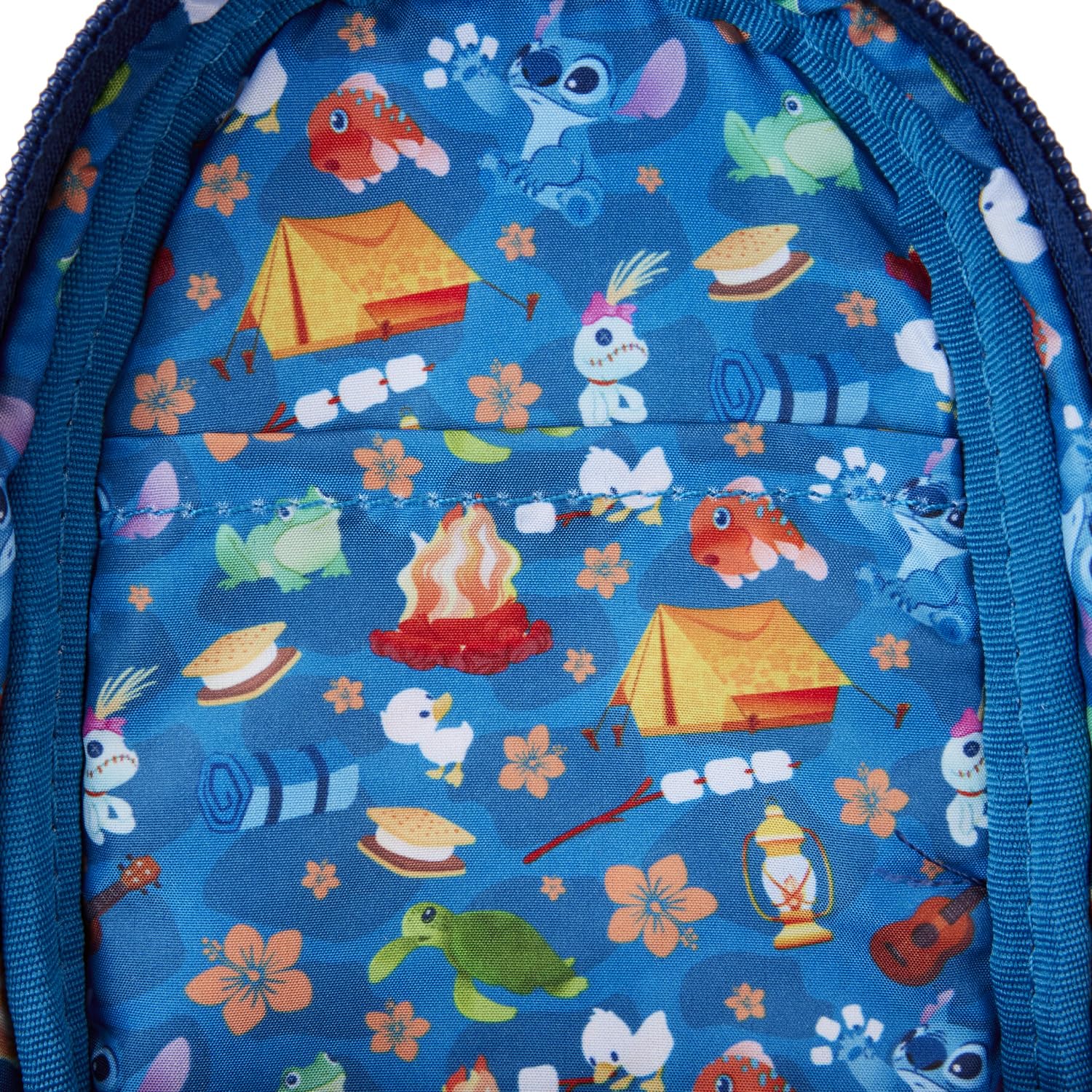 Amazon.com: Loungefly Disney Stitch Camping Cuties Mini 