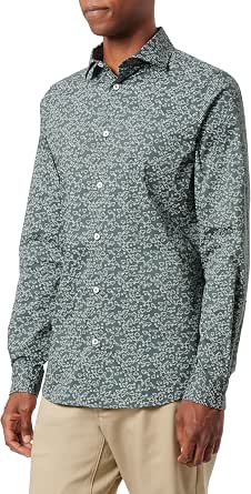 Chemise S.Oliver Manches 3/4 Rayée Colorée - Taille 40, Très Bon état Occasion