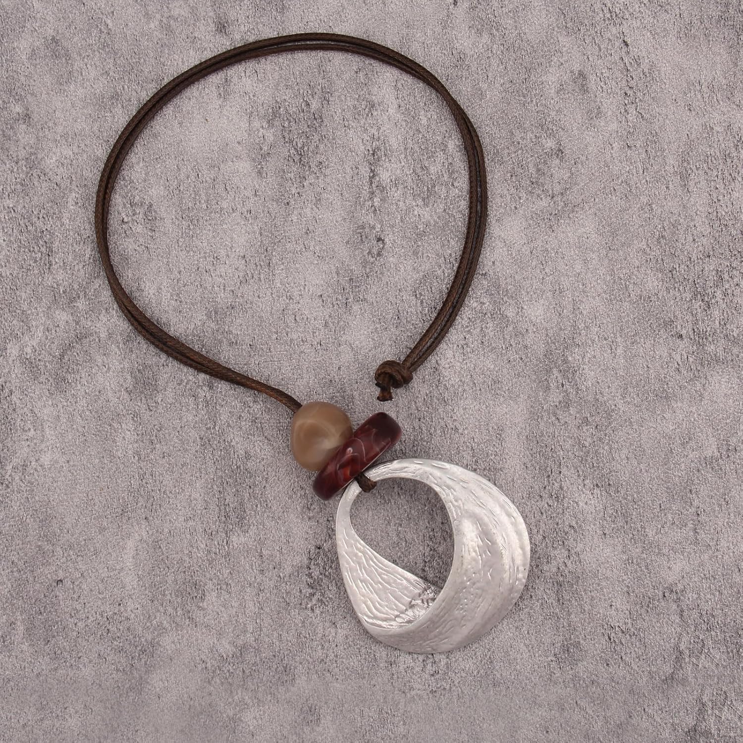 Chunky Necklace for Women Boho Pendant Necklace Statement Western Choker Necklaces for Women Vintage Bohemian Jewelry - Image 8