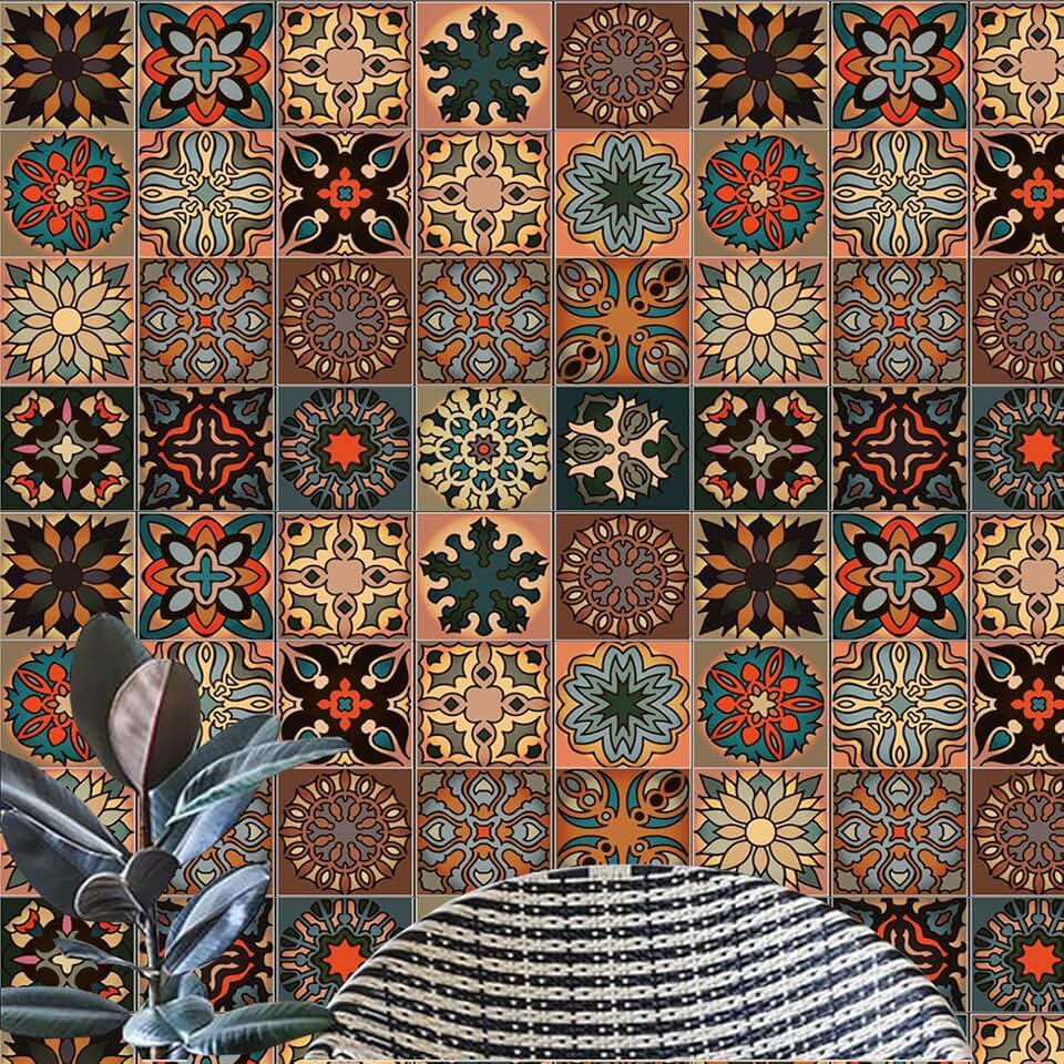 Tile Stickers Home & Kitchen Amazon.co.uk