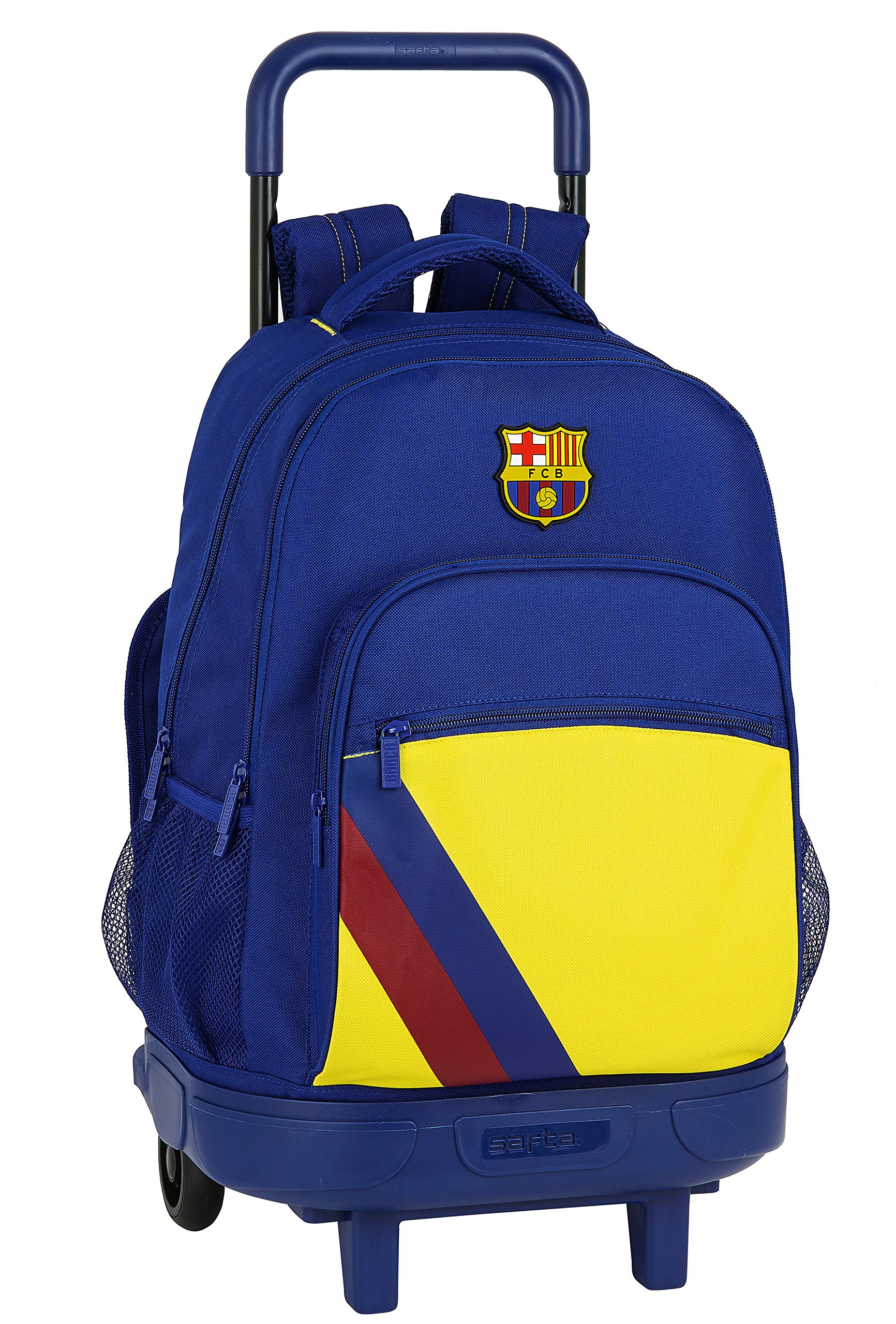 Safta MOCHILA GDE. C/RUEDAS COMPACT EXTRAIBLE F.C.B. 2ª