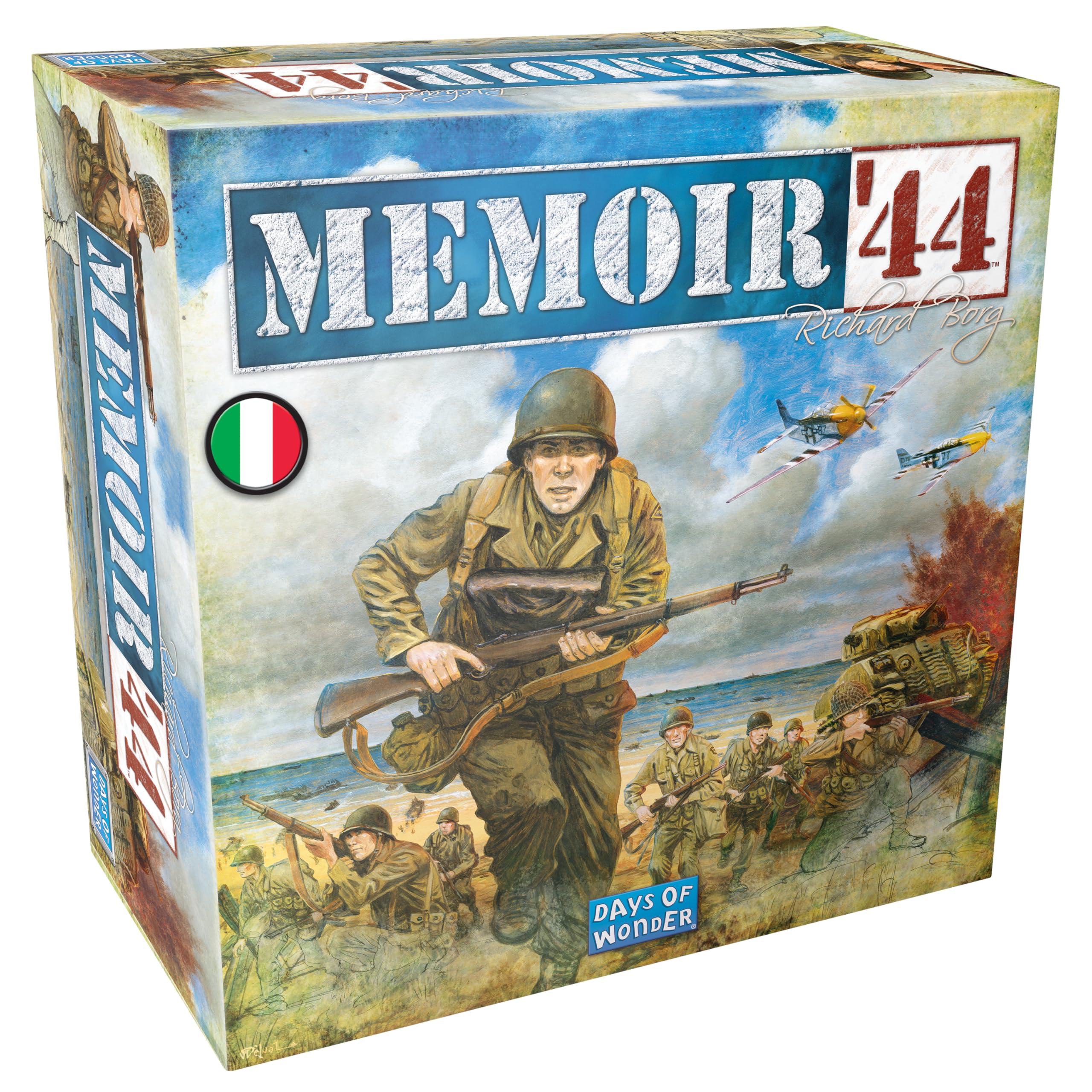 Asmodee Memoir '44 (Edizione 2025) Gioco da Tavolo - Battaglie Storiche della Seconda Guerra Mondiale con più di 20 Scenari, Bambini e Adulti, 8 anni in su, 2 a 4 Giocatori, 45 Minuti, Italiano