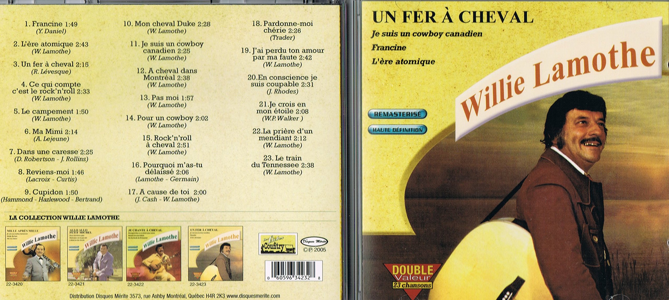 Un Fer A Cheval (Frn) [Audio CD] Lamothe, Willie