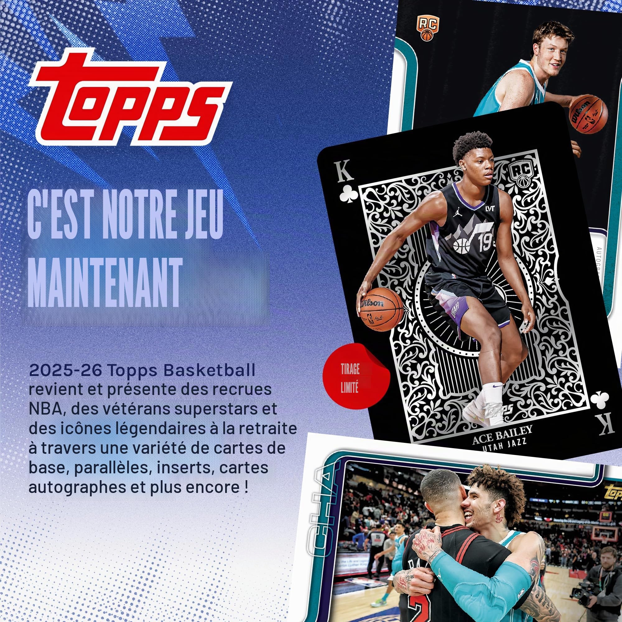 Topps Basketball 2025-26 - Scellé en Usine - Boîte économique