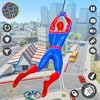 Rope Hero Games : Flying Spider Hero Open World Gangster Game