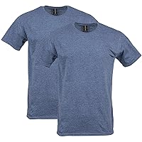 Gildan G64000 - T-Shirt da Uomo in Cotone Softstyle, Confezione da 2