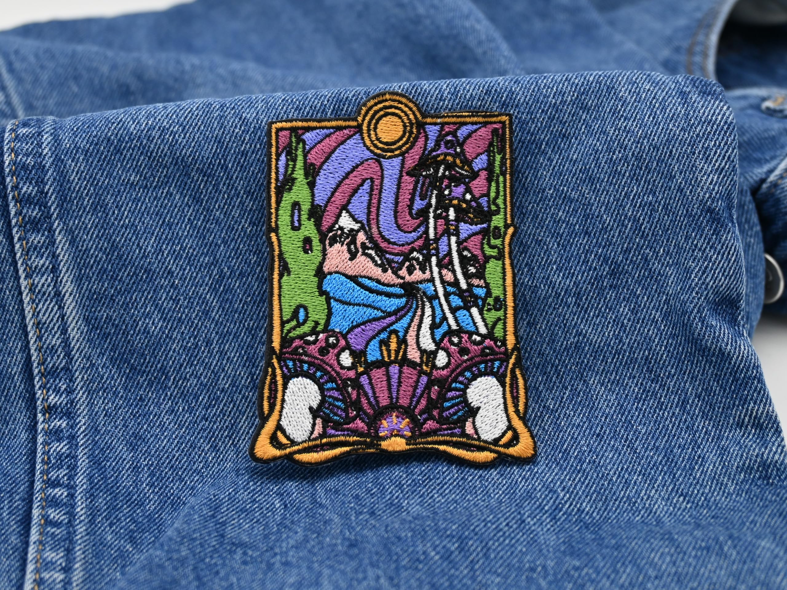 Love Peace Flower Power Strijk Embleem Patch Set