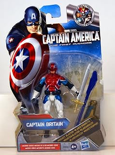 Hasbro Captain America Movie 4 Inch Series 2 Action Figure Captain Britain