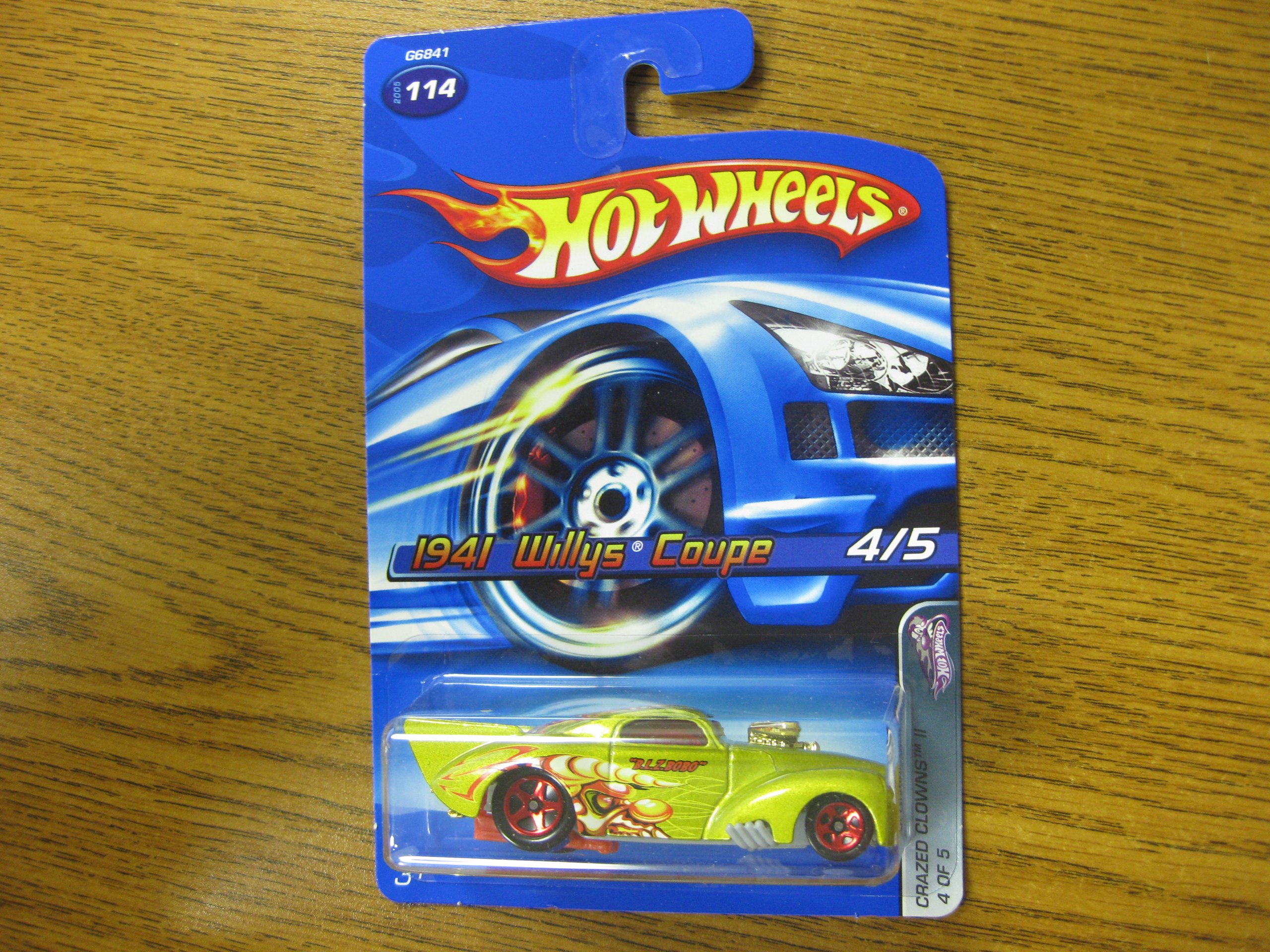wily Amazon.com: Hot Wheels 2005-114 1941 Willys Coupe 4/5 Crazed