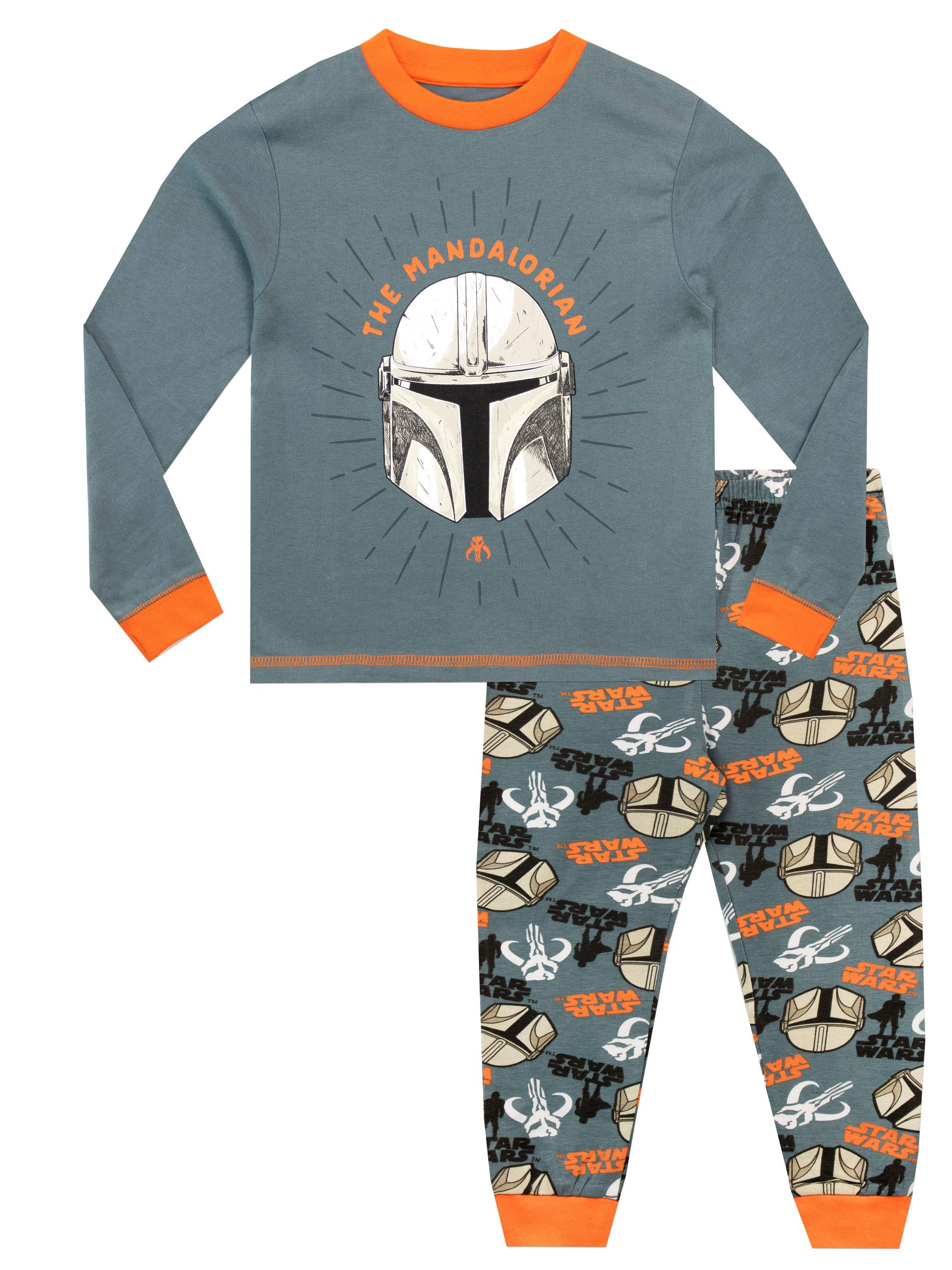 Star Wars Boys Multicoloured Pyjamas The Mandalorian 3-4 Years