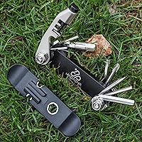 Vista 7 de Herramienta multiherramienta para bicicleta - Herramienta de cadena de bicicleta/Torx/Hex/Destornillador - Kit multiherramienta de bicicleta