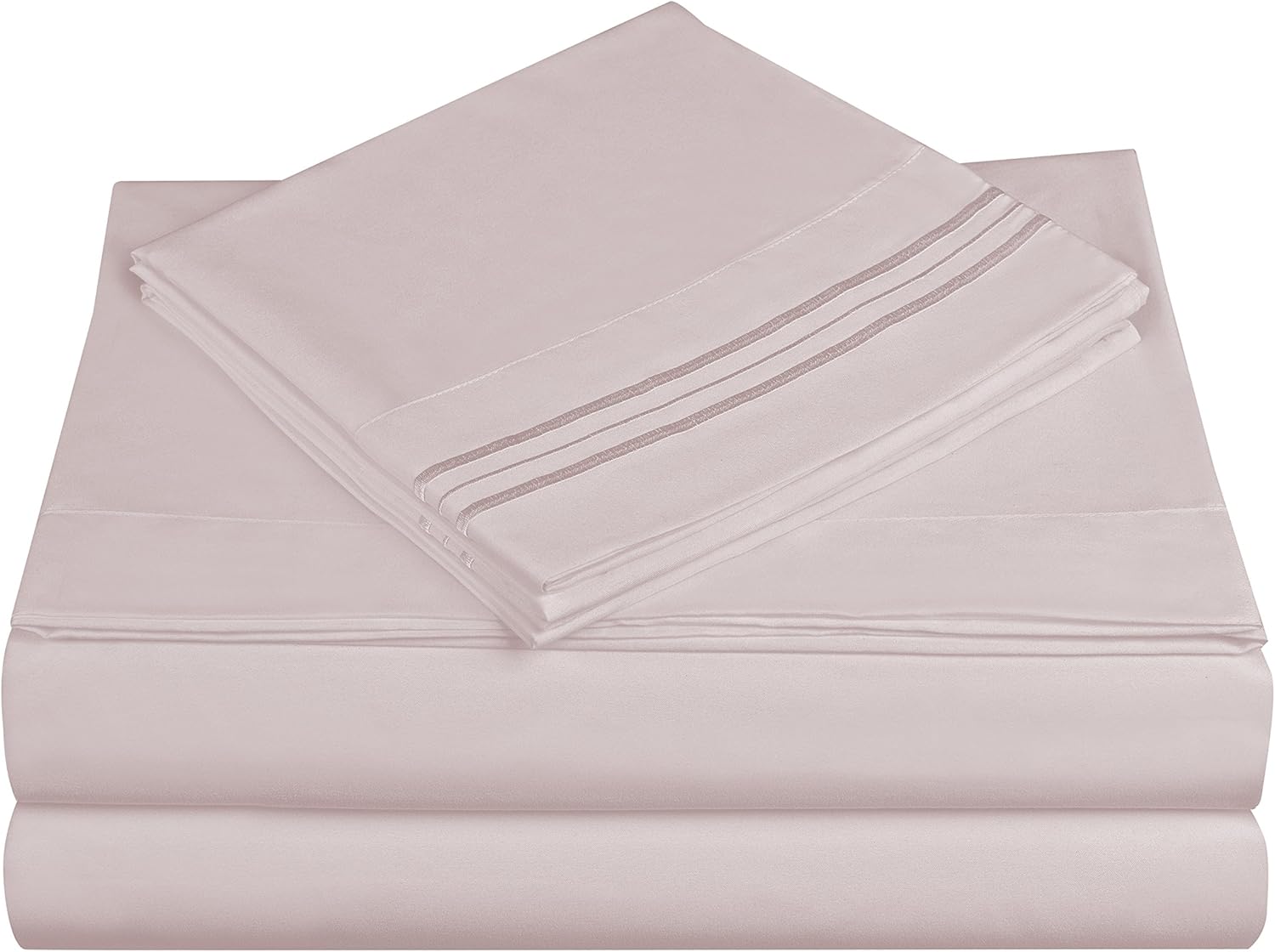 Cathay Home Experience Luxury Microfiber Sheet Set with 2