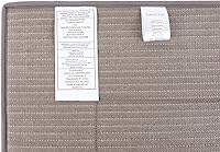 Vista 7 de Tapete de espuma viscoelástica de alta densidad, ultra suave ( 60.96 cm. x 152.4 cm. 2 pies x 5 pies)