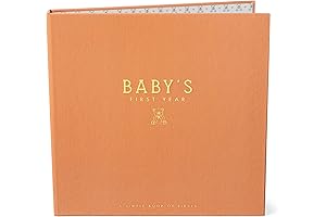 Lucy Darling Linen Covered Luxury Baby Memory Book