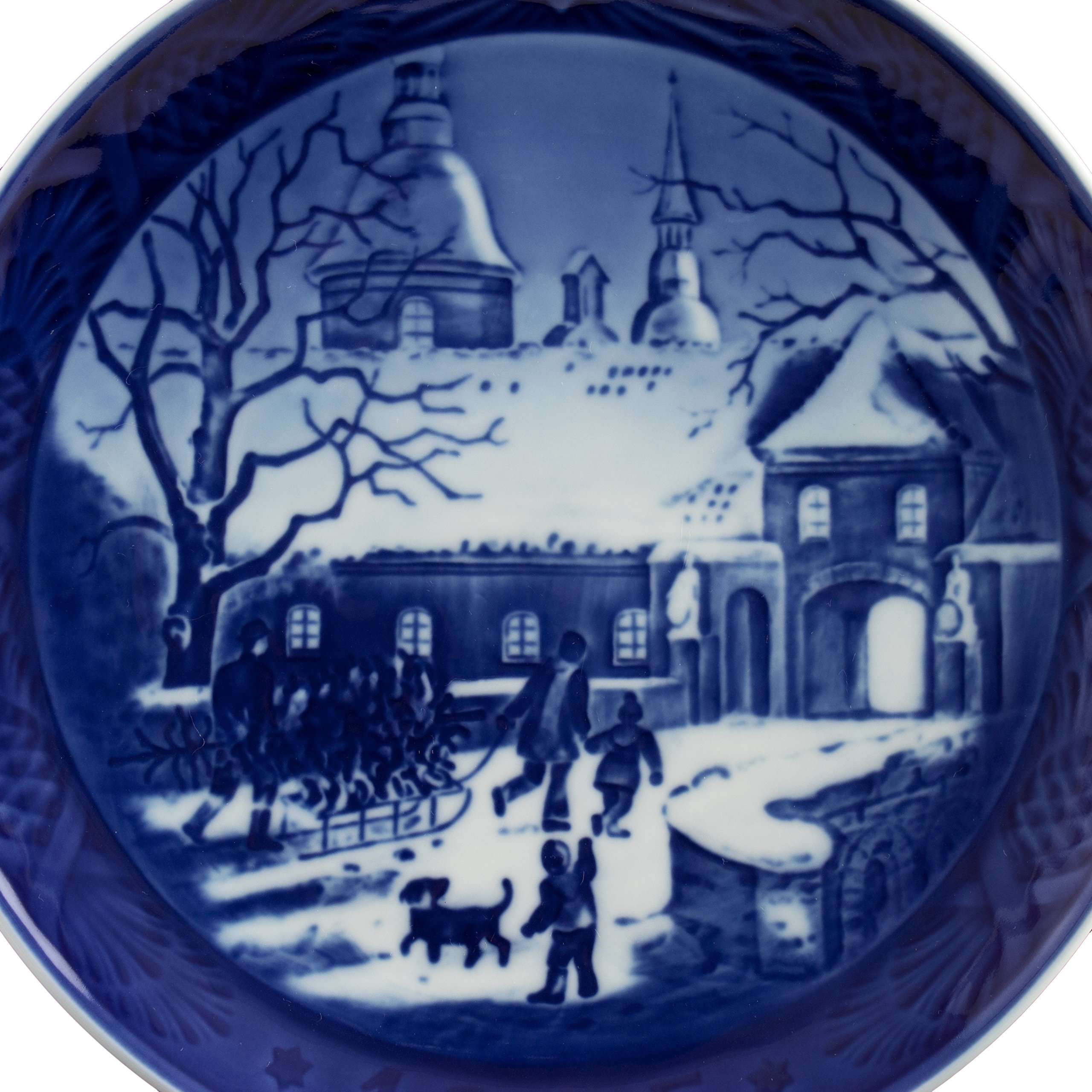 Piatto Di Natale Royal Copenhagen 1973 - Porcellana Originale Danese, Decorata A Mano, Edizione Limitata - Foto 8