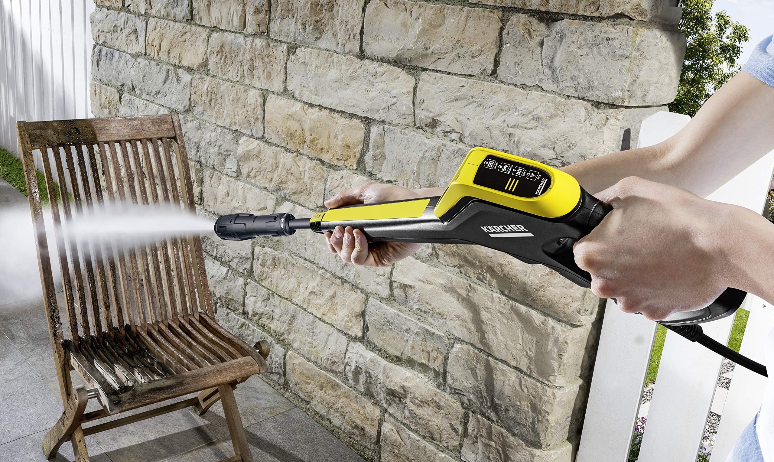 Kärcher K5 - Hidrolimpiadora con Control de presión: con aplicación: la solución para una Amplia Variedad de tareas de Limpieza.