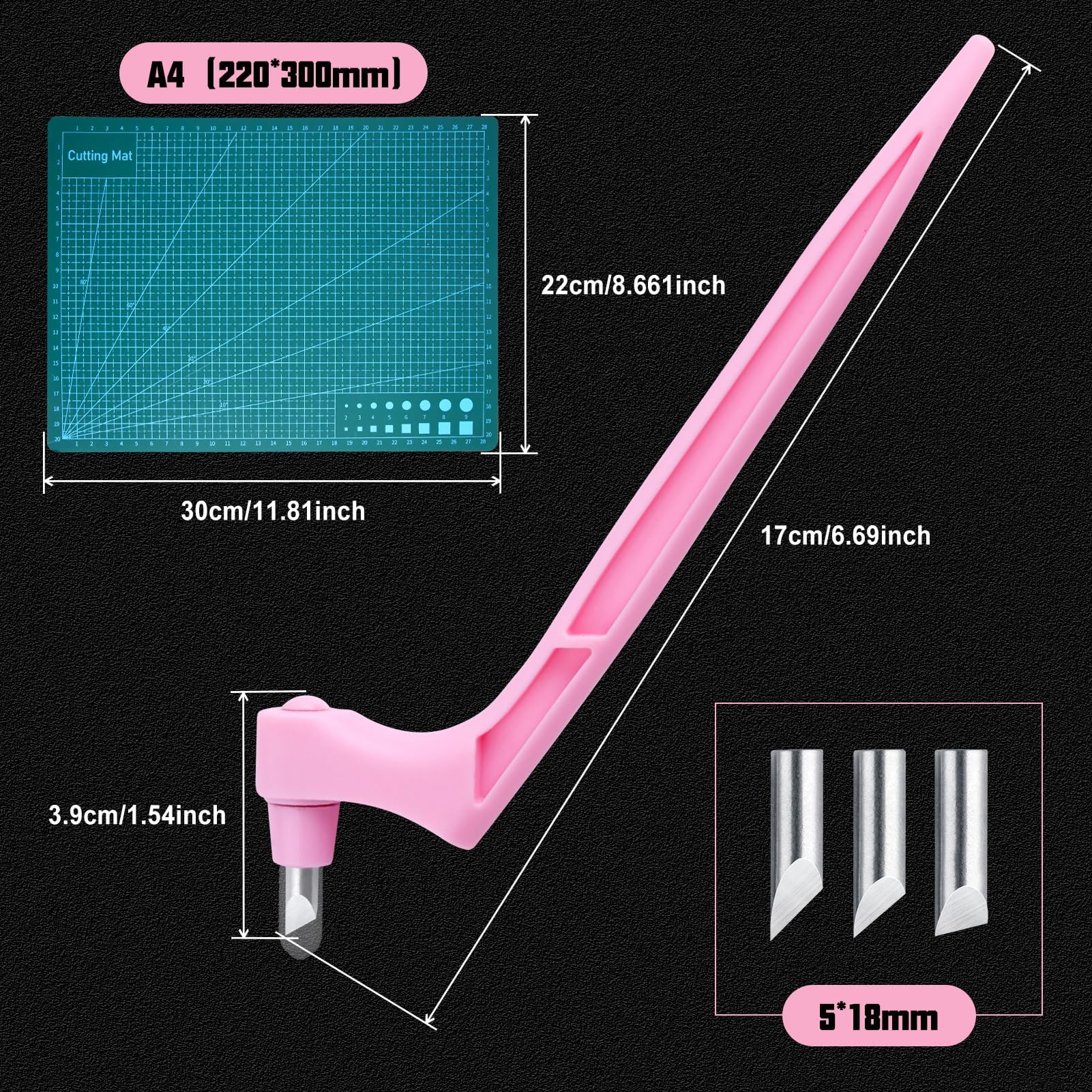 SPEEDWOX Die-Cut Tool - 360° Rotating Blade -2