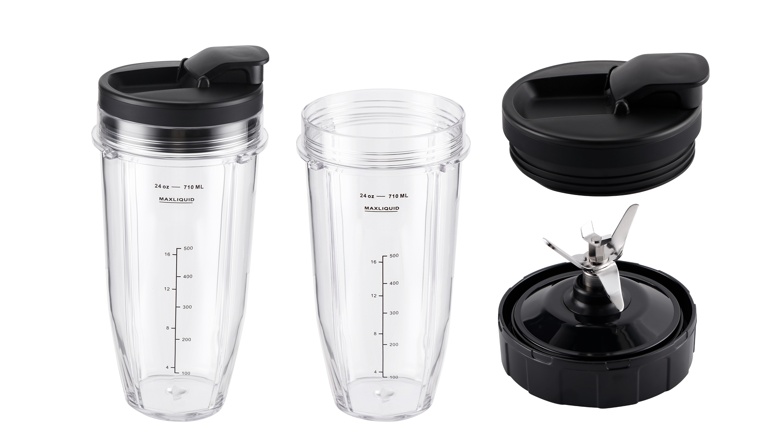 Amazon.com: Equust 5-piece Blender Replacement Parts 24oz Ninja