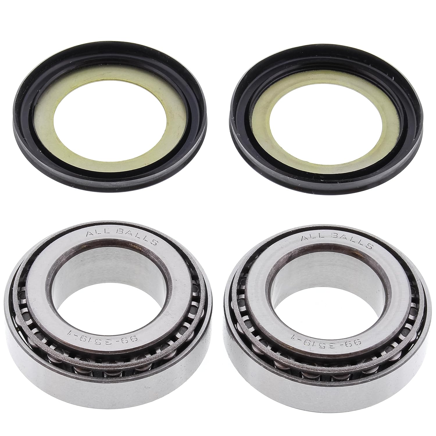 All Balls Steering Head Bearing Kit Replacement For 2012 Suzuki DL650 V-Strom ABS Adventure / 22-1003