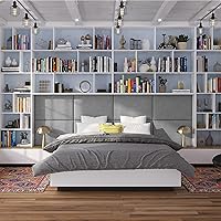 Vista 240 de Jaxx Panelist - Cabecero acolchado moderno, juego de 4 paneles para montar en la pared (cada uno de 11.25 x 38 pulgadas), tamaño King