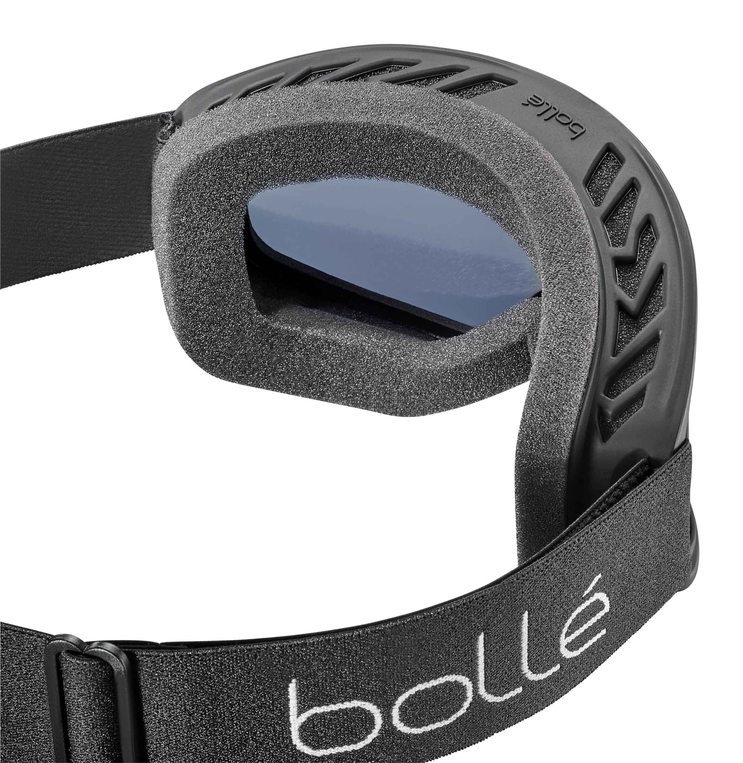 Bollé - Lunettes de ski FREEZE & PLUS Noir mat vision optimale, protection anti-buée et anti-rayures, double écran, cadre ventilé