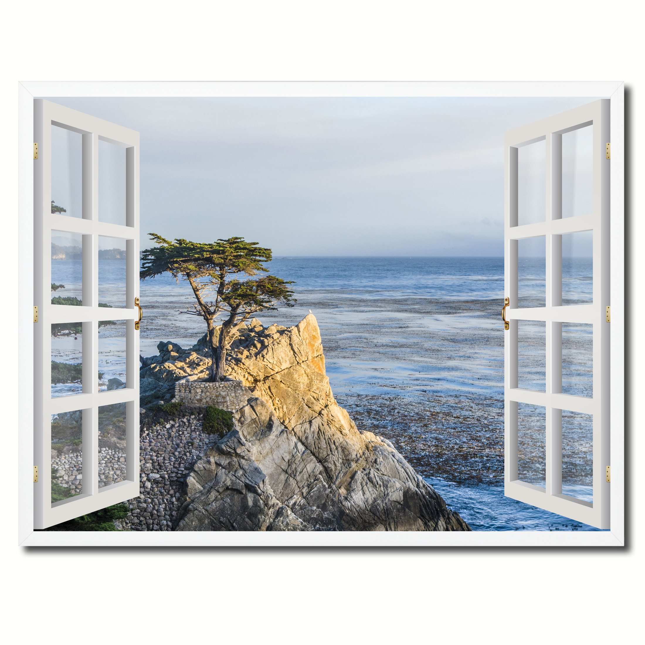 SpotColorArt Handcrafted Framed Canvas Print