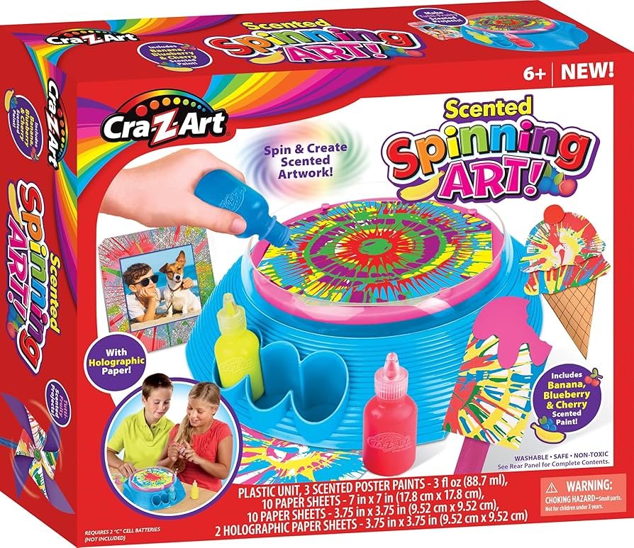 知育玩具 Maririn Amazon.com: Cra-Z-Art Scented Spinning Art Machine