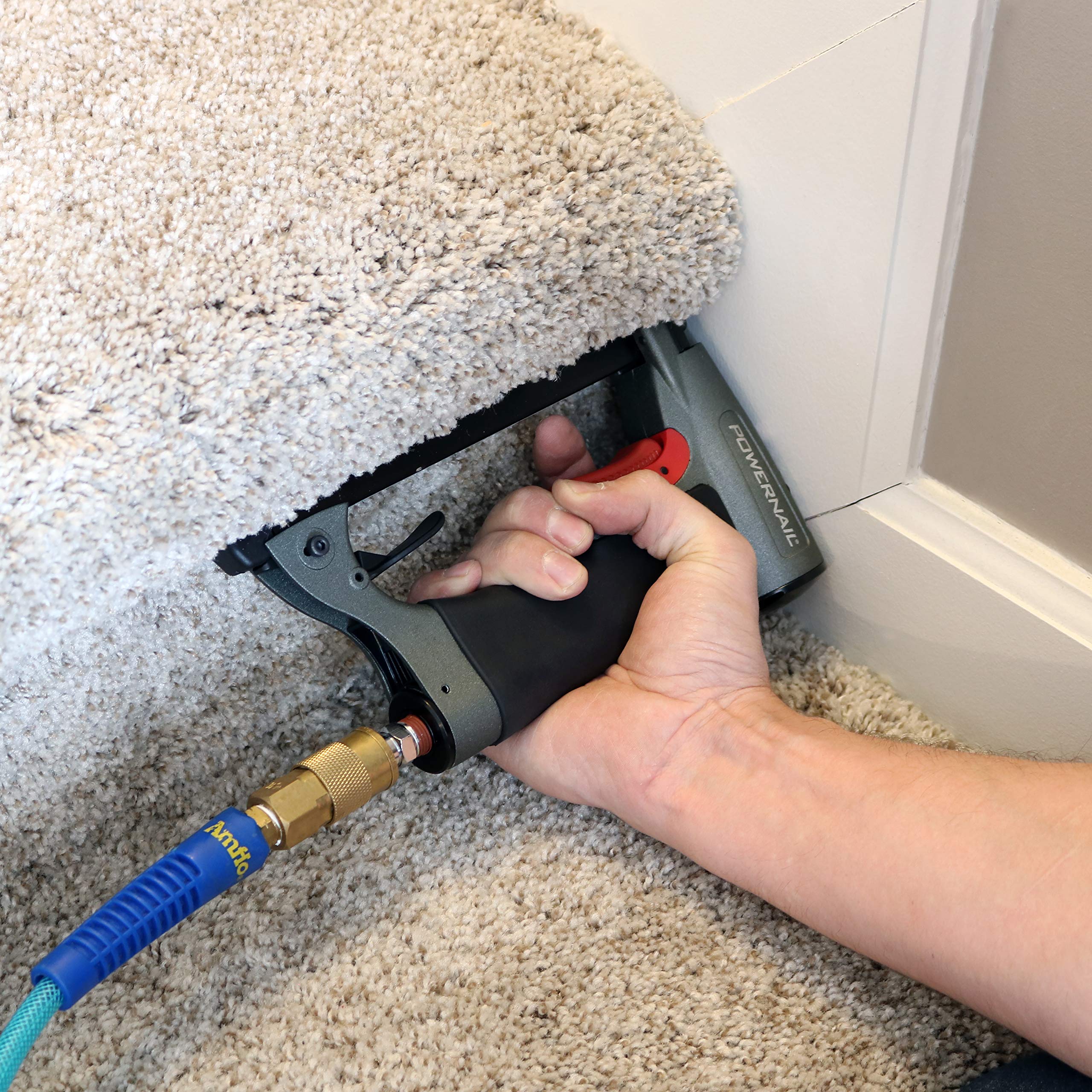 Powernail PTACK54P - Grapadora neumática para alfombras calibre 20